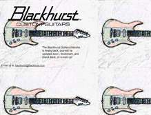 Tablet Screenshot of blackhurst.com